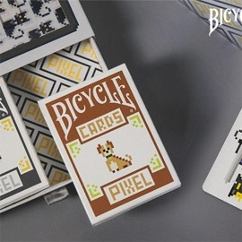 Spielkarten Bicycle Pixel Cat and Dog Set Playing Cards by TCC