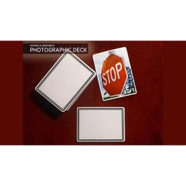 Photographic Deck Project Set (Gimmicks and Online Instructions) by Patrick Redford
