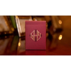 Spielkarten Hollingworth Playing Cards (Burgundy)