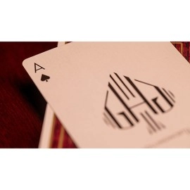 Spielkarten Hollingworth Playing Cards (Burgundy)