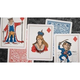 Spielkarten Eclipse Comic (Blue) Vintage Transformation Playing Cards