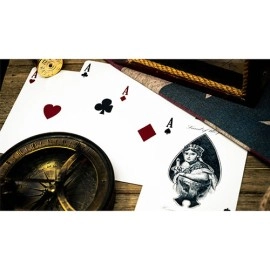 Spielkarten Kings Wild Bicycle Americana Playing  Cards by Jackson Robinson