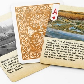 Spielkarten History Of Washington DC Playing Cards