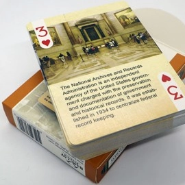 Spielkarten History Of Washington DC Playing Cards