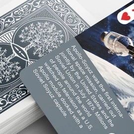 Spielkarten History Of Space Race Playing Cards