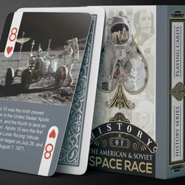 Spielkarten History Of Space Race Playing Cards