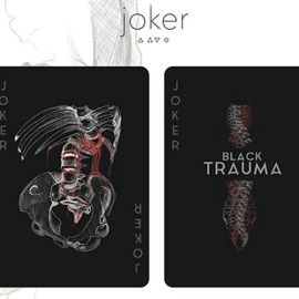 Spielkarten Black Trauma Playing Cards