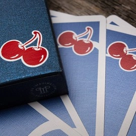 Spielkarten Cherry Casino House Deck Playing Cards (Tahoe Blue) by Pure Imagination Projects