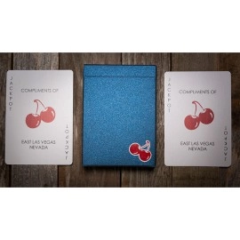 Spielkarten Cherry Casino House Deck Playing Cards (Tahoe Blue) by Pure Imagination Projects