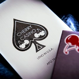 Spielkarten Cherry Casino House Deck Fremonts Playing Cards (Desert Inn Purple)