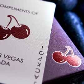 Spielkarten Cherry Casino House Deck Fremonts Playing Cards (Desert Inn Purple)