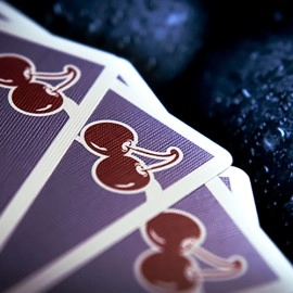 Spielkarten Cherry Casino House Deck Fremonts Playing Cards (Desert Inn Purple)