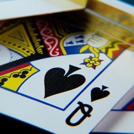 Spielkarten Gilded Vintage Feel Jerry's Nuggets (Aqua) Playing Cards