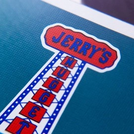 Spielkarten Gilded Vintage Feel Jerry's Nuggets (Aqua) Playing Cards