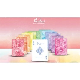 Spielkarten Bicycle Rainbow (Peach) Playing Cards by TCC