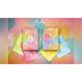 Spielkarten Bicycle Rainbow (Peach) Playing Cards by TCC