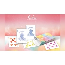 Spielkarten Bicycle Rainbow (Peach) Playing Cards by TCC