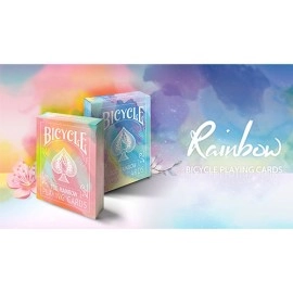 Spielkarten Bicycle Rainbow (Peach) Playing Cards by TCC