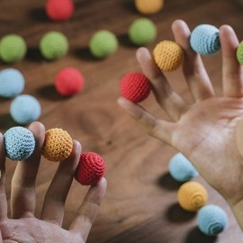 Crochet Ball Set (Green) by TCC