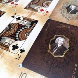 Spielkarten Johann Sebastian Bach (Composers) Playing Cards