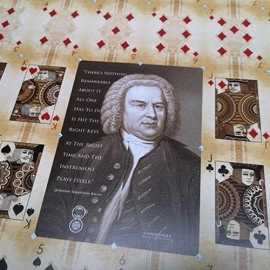 Spielkarten Johann Sebastian Bach (Composers) Playing Cards