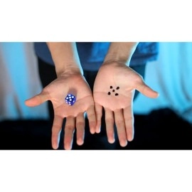 TF DICE (Transparent Forcing Dice) BLUE by Chris Wu