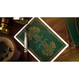 Spielkarten Green Philtre V3 Playing Cards by Riffle Shuffle