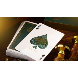 Spielkarten Green Philtre V3 Playing Cards by Riffle Shuffle