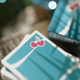 Spielkarten Cherry Casino (Tropicana Teal) Playing Cards by Pure Imagination Projects