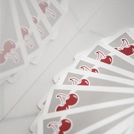 Cherry Casino (McCarran Silver) Playing Cards by Pure Imagination Projects