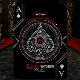 Spielkarten Black Platinum Lordz Playing Cards (Standard) by De'Vo