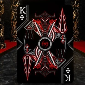Spielkarten Black Platinum Lordz Playing Cards (Standard) by De'Vo