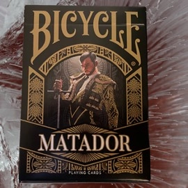 Spielkarten Bicycle Matador (Black Gilded) Playing Cards