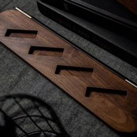 Wooden Sideways Playing Card Display Batten (Five Decks) by TCC