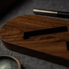 Wooden Sideways Playing Card Display Batten (Five Decks) by TCC