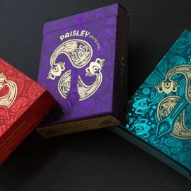 Spielkarten Collector's Paisley Royals Purple (Numbered Seals)  Playing Cards by Dutch Card House Company