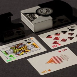 Spielkarten Vertex Black Playing Cards