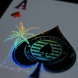 Spielkarten Vegas Diffractor Ultraviolet (Metal) Playing Cards