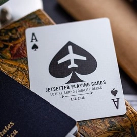 Spielkarten Lounge Edition in Terminal Teal by Jetsetter Playing Cards