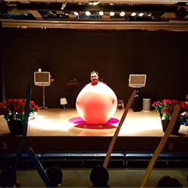 Entering Balloon YELLOW (160cm - 80inches) by JL Magic