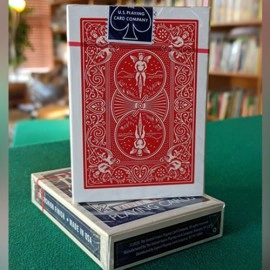 Spielkarten Experts Thin Crushed Rider Back Back (Red) Playing Cards