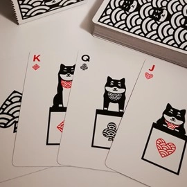 Spielkarten Shiba Seigaiha Playing cards
