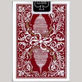 Spielkarten Bicycle Capitol (RED) Playing Cards by US Playing Card