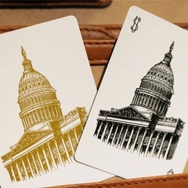 Spielkarten Bicycle Capitol (RED) Playing Cards by US Playing Card