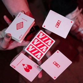 Spielkarten Prototype (Supreme Red) Playing Cards by Vin
