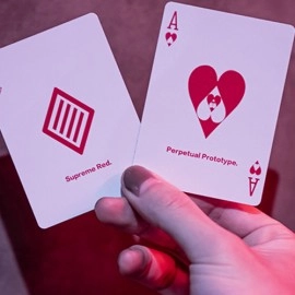 Spielkarten Prototype (Supreme Red) Playing Cards by Vin