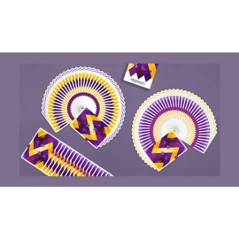 Spielkarten Diamon Playing Cards N° 14 Purple Star Playing Cards by Dutch Card House Company