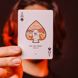 Spielkarten Orbit Deck V8 Parallel Edition Playing Cards