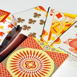Spielkarten Tally Ho Autumn Circle Back Playing Cards