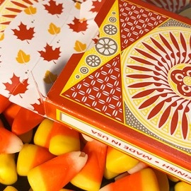 Spielkarten Tally Ho Autumn Circle Back Playing Cards
